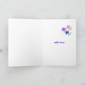 Get Well Card - Blume Power Karte (Innenseite)