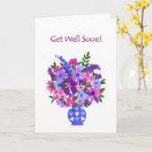 Get Well Card - Blume Power Karte (Gelbe Blume)