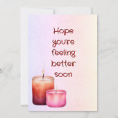 Get Well Card Einladung (Vorderseite)