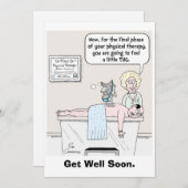 Get Well Card Feiertagskarte (Vorne/Hinten)