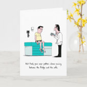 Get Well Card for Runner - Running Tread Karte (Gelbe Blume)