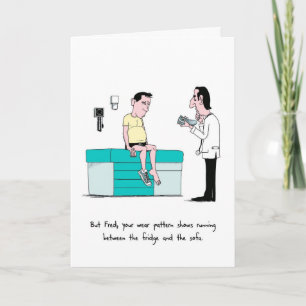 Get Well Card for Runner - Running Tread Karte