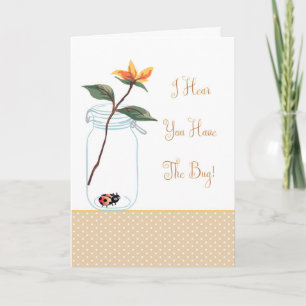 Get Well-Card für Co-Worker mit einem Bug Karte