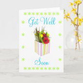 Get Well Card Karte (Gelbe Blume)