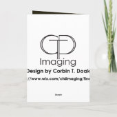 Get Well Card Karte (Rückseite)