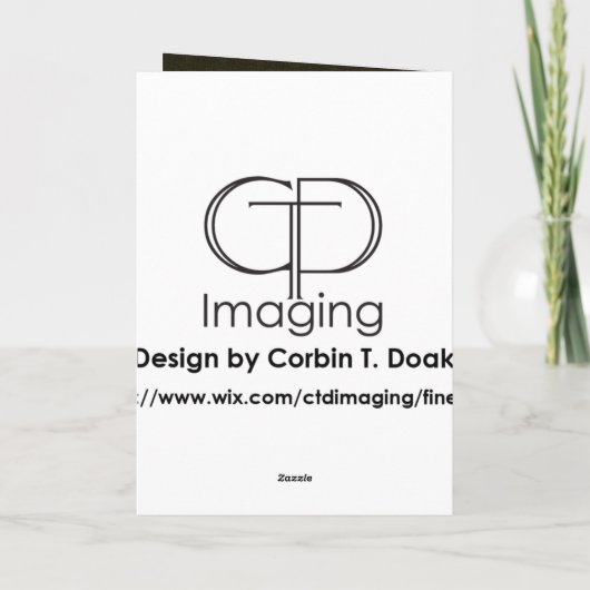 Get Well Card Karte (Rückseite)