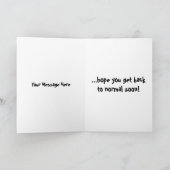 Get Well Card Karte (Innenseite)