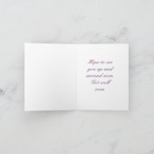 Get Well Card Karte (Innenseite)