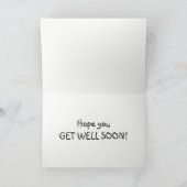 Get Well Card Karte (Innenseite)