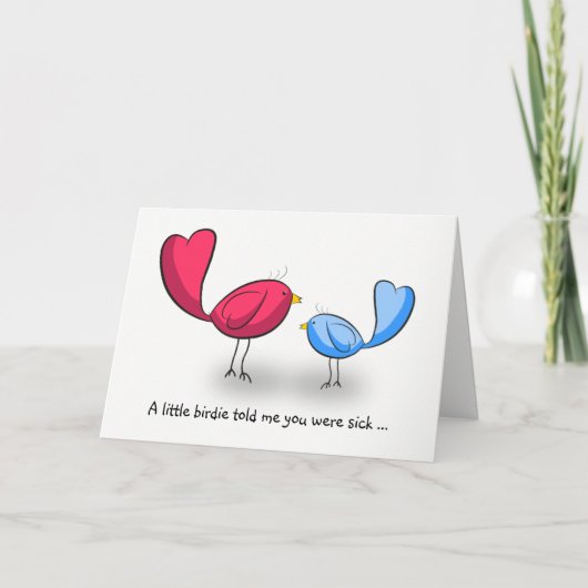 Get Well Card Karte (Vorderseite)