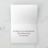 Get Well Card Karte (Innenseite)