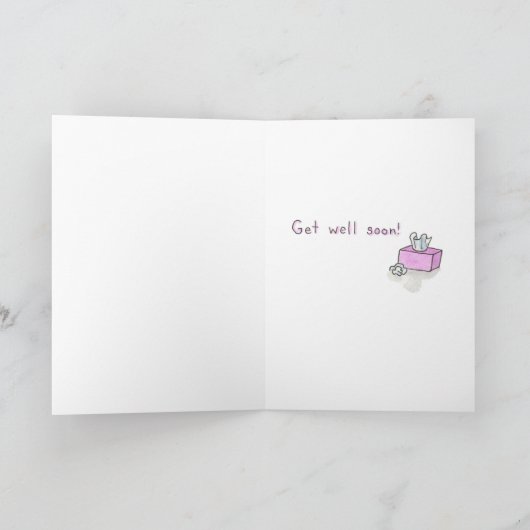 Get Well Card Karte (Innenseite)