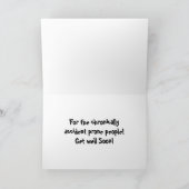 Get Well Card Karte (Innenseite)