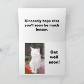 Get Well Card Karte (Innenseite)