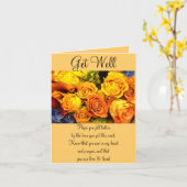 Get Well_Card Karte (Gelbe Blume)