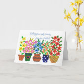 Get Well Card - Unfall Karte (Gelbe Blume)