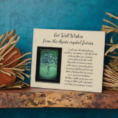 Get Well Crystal Fairy Fotoplatte (Seite)