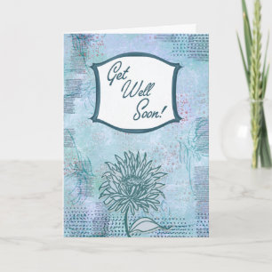 Get Well Daisy Card Karte