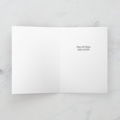 Get Well Daisy Card Karte (Innenseite)