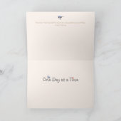 Get-Well/Ermutigung-Hang da hinein: Karte (Innenseite)