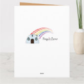 Get Well from Basketball Team Large Card Karte (Rückseite)