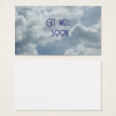 Get Well Gift Card (Vorne & Hinten)