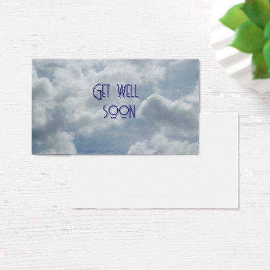 Get Well Gift Card (Schreibtisch)