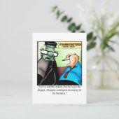 Get Well Humor Postcard Postkarte (Stehend Vorderseite)