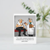 Get Well Humor Postcard Postkarte (Stehend Vorderseite)