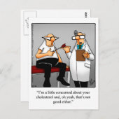 Get Well Humor Postcard Postkarte (Vorne/Hinten)