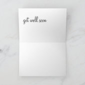 Get Well Karte (Innenseite)