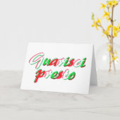 Get Well-Karte Karte (Gelbe Blume)