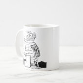 Get Well - Man in Bandages - Hospital Patient Kaffeetasse (Vorderseite Links)