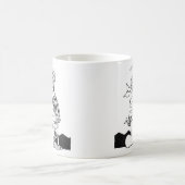 Get Well - Man in Bandages - Hospital Patient Kaffeetasse (Mittel)
