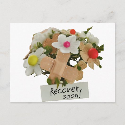 Get Well Post Card Postkarte (Vorderseite)