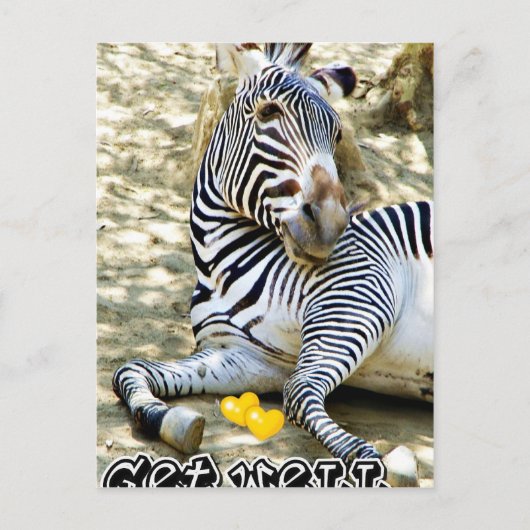 Get Well_ Postkarte (Vorderseite)