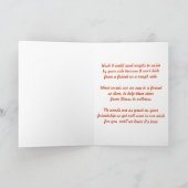 Get well soon Angelfish Karte (Innenseite)