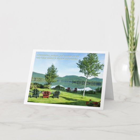 Get Well Soon - Bestimmung Karte (Vorderseite)