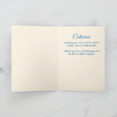 Get Well Soon Brighter Days Custom Karte (Innenseite)