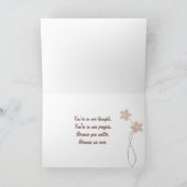 Get Well Soon Butterflies Karte (Innenseite)