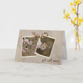 Get Well Soon Butterflies Karte (Gelbe Blume)