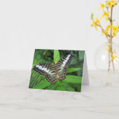 Get Well Soon Butterfly Karte (Gelbe Blume)