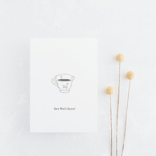 Get Well Soon Card Postkarte