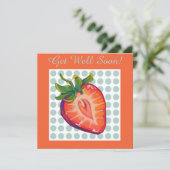Get Well Soon Feiertagskarte (Stehend Vorderseite)