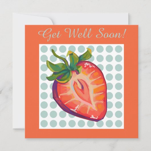 Get Well Soon Feiertagskarte (Vorderseite)
