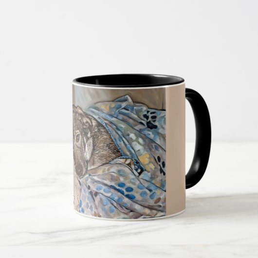 Get Well Soon in German Mug Tasse (VorderseiteRechts)