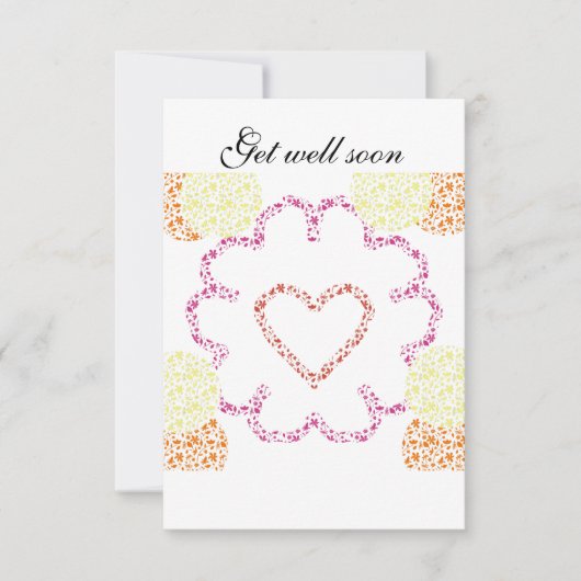 Get Well Soon Karte (Vorderseite)