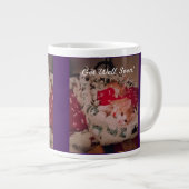 Get Well Soon!  Mug for Cat Lovers  Jumbo-Tasse (Vorderseite Rechts)