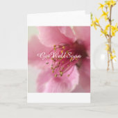 Get Well Soon | Photo Card Karte (Gelbe Blume)