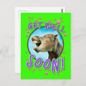 GET WELL SOON! POSTKARTE (Vorne/Hinten)